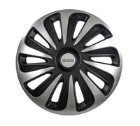WRC MICHELIN 4 wheel trims. NVS 3D Black edition. 15" wheels.