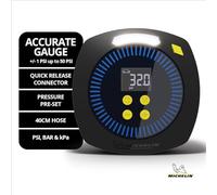 Michelin 12V Digital Micro Programmable Tyre Inflator, Black