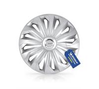 Michelin 92003 Wheel trim set, model 43RC, set of 4, 40.64 cm (16 inches) with reflector system N.V.S., silver - set of 4