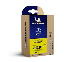 Michelin Airstop Butyl, Black, Size 27.5 x 1.90/2.50/Presta Valve - 60mm 565082