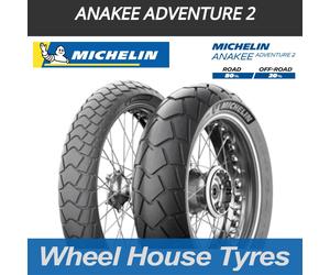 Michelin Anakee Adventure 2 Pair - 120/70R19 60V & 170/60R17 72V Motorcycle Tyre