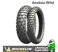 Michelin Moto Anakee Wild 54r Tl/tt Adventure Front Tire Black 90 / 90 / R21