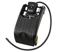 Michelin Double Piston Foot Pump with Digital Pressure Gauge, Black