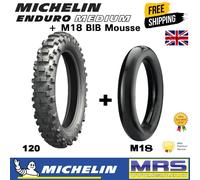 Michelin Enduro 120 Rear Tyres + Michelin M18 BIB Mousse - Combo Pack 2 - OFFER