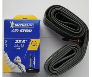 Michelin - Inner Tube Air Stop B4 27.5/1.9-2.50/48-62-584 Presta 40mm - New