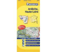 Michelin Map France: Ardche, Haute-loire 331