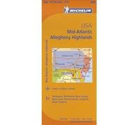 Midatlantic - Michelin Regional Map 582: 582 Regional USA