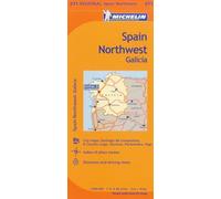 Michelin Map Spain Northwest Galicia