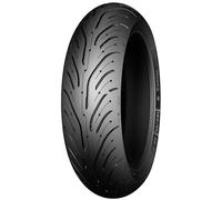 Michelin Moto Pilot Road 4 75w Tl Touring Rear Tire Black 190 / 55 / R17