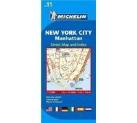 Michelin New York City: Manhattan Map 11 (Michelin City Plans) Map Edition published by Michelin Editions des Voyages (2012)