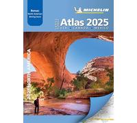 Michelin North America Large Format Road Atlas 2025: USA - Canada - Mexico (Atlas (Michelin))