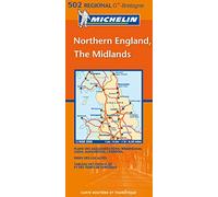 Michelin Northern England, the Midlands (KAARTEN/CARTES MICHELIN)