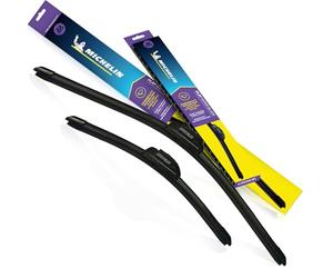 MICHELIN Perfect Fit 101 Windscreen Wiper Set, VW Golf 7, Audi A3, 650/450 mm, Joint-Free Wiper Blades, Perfect Fit, Low Noise, Sustainable Packaging