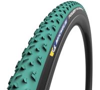 Michelin Power Cyclocross Mud TS TLR Clincher Tyre - 700c - Green / 700c / 33mm / Folding / Clincher