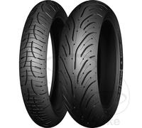 Michelin Moto Pilot Road 4 73w Tl Touring Tire Black 190 / 50 / R17