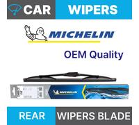 MICHELIN Rear Wiper Blade with Pre-Installed Connector, Original Fit Design, No Tools Required To Install, 14"/350mm, ML1260, Black