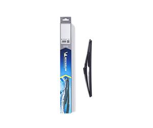 MICHELIN Rear Wiper Blade with Pre-Installed Connector, Original Fit Design, Easy Tool-Free Installation, Length 300mm, ML1254, Black
