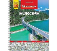 Europe - Tourist and Motoring Atlas (A4-Spiral): Tourist & Motoring Atlas A4 spiral (Atlas (Michelin)), cover may vary