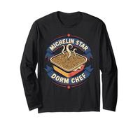 Michelin Star Dorm Chef Instant Ramen Noodles Long Sleeve T-Shirt