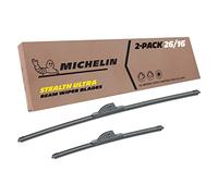 Michelin Stealth Ultra Double Package 26 &16 inch Wiper Blade Fits Select Volskwagen, Skoda, Seat,BMW, Audi, Model Years (19-2616SUBA)