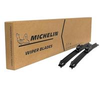 Michelin Stealth Ultra Wipers - Beam Blade Kit | Length:600/350MM | Set of Front Wipers for RHD:Renault Zoe 2012- | Abarth 500/595/695 2008- | Ford Ka 2010-2016 | Nissan Juke 2019- | Fiat 500 & 500C