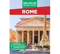 Michelin Travel Guides Short Stays: Rome: Fully Updated and Includes Detachable Map