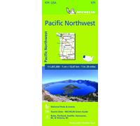 Michelin USA Pacific Northwest by Michelin (English) Folded Book