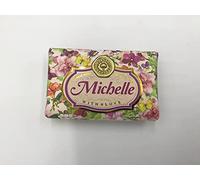 Michelle - Gift Soap Bar For Her Birthday Rose Scent Mum Grandmother Cleanser Lather Present Girl
