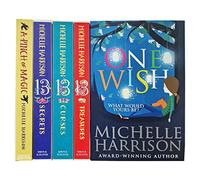 Michelle Harrison Collection 5 Books Set (One Wish, The Thirteen Treasures, The Thirteen Curses, The Thirteen Secrets & A Pinch of Magic)