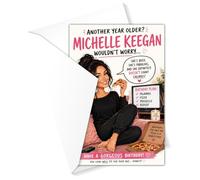 Michelle Keegan Inspired Birthday Cards A5 with Envelopes - For UK TV & Drama Fans