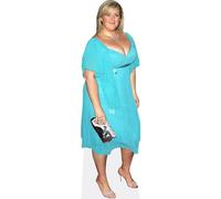 Michelle McManus (Blue Dress) Mini Size Cutout