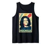 Michelle Obama Vintage Colors Tank Top