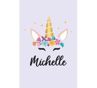 Michelle: Personalized Name Notebook | Wide Ruled Paper Notebook Journal | For Teens Kids Students Girls| For Home School College | 6x9 inch 120pages