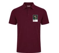 Michelle Wie West Golf Icon Frame Men's Polo Shirt - Burgundy / L
