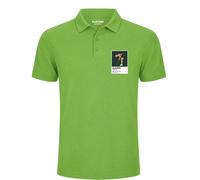 Michelle Wie West Golf Icon Frame Men's Polo Shirt - Lime Green / L