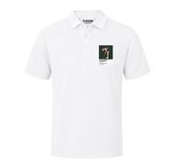 Michelle Wie West Golf Icon Frame Men's Polo Shirt - White / L
