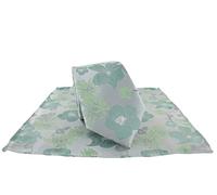Michelsons of London Oversized Floral Tie & Pocket Square Set (Green)