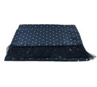 Michelsons of London Silk Wide Polka Dot Scarf