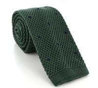 Michelsons of London Skinny Spot Silk Knitted Tie