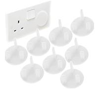 Michie - 12 Pack Plug Socket Cover - Child Baby Plug Socket Cover for UK sockets