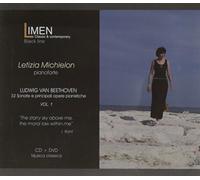 MICHIELON LETIZIA (piano) - LUDWIG VAN BEETHOVEN - 32 Sonate e principali opere pianistiche VOL. 1 (CD+DVD) - Letizia Michielon