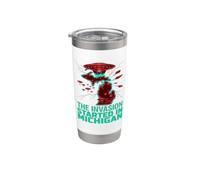 Michigan Alien Invasion Stainless Steel Insulated Tumbler