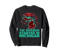 Michigan Alien Invasion Sweatshirt
