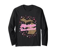 Michigan Born and Bred Leopard Print Long Sleeve T-Shirt