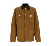 Michigan Cotton Brown Jacket - male - Carhartt Wip - Light Jackets - Brown - L - Jackets L
