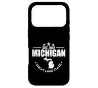 Michigan Est. 1837 Great Lake State USA Case for iPhone 17 Pro