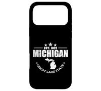 Michigan Est. 1837 Great Lake State USA Case for iPhone 17 Pro Max