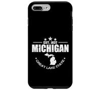 Michigan Est. 1837 Great Lake State USA Case for iPhone 7 Plus/8 Plus