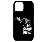 Michigan Euchre Pick It Up I’m Going Alone Card Game Case for iPhone 12 Pro Max