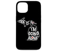 Michigan Euchre Pick It Up I’m Going Alone Card Game Case for iPhone 13